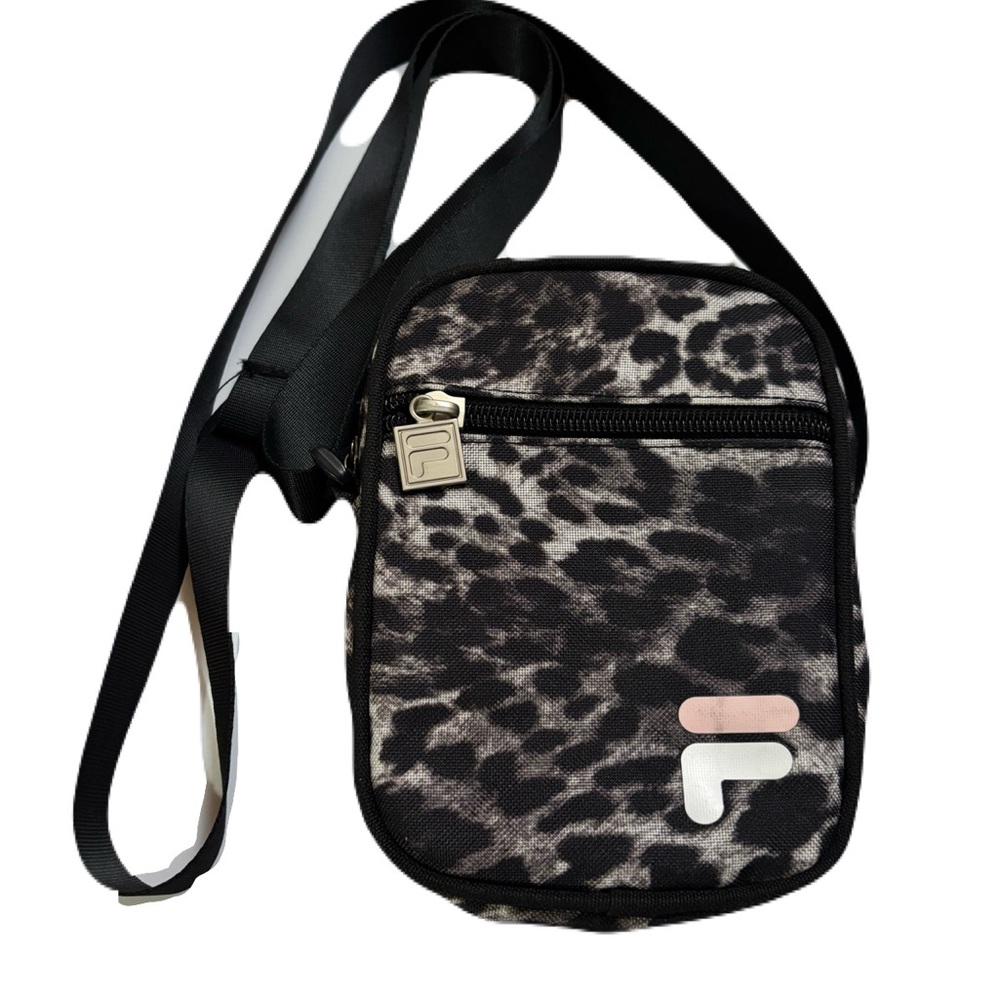 Fila Leopard Print Crossbody Bag